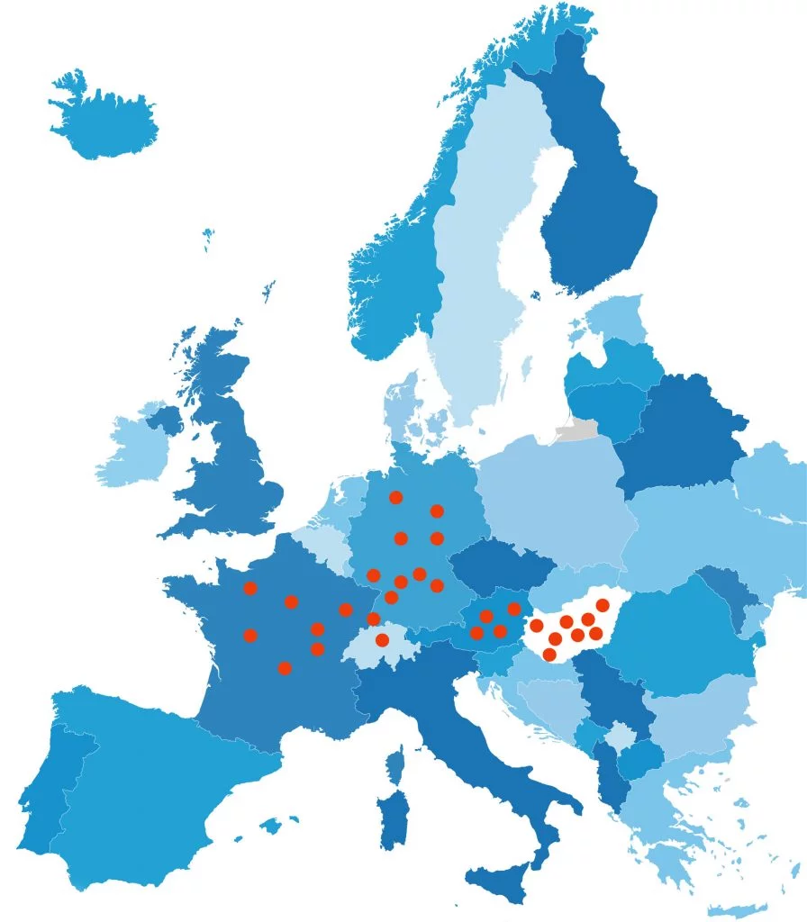 Európa térkép